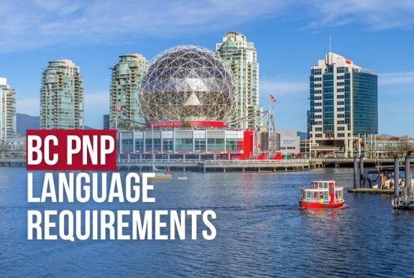 BC PNP language requirements