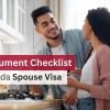 Document Checklist for Canada Spouse Visa