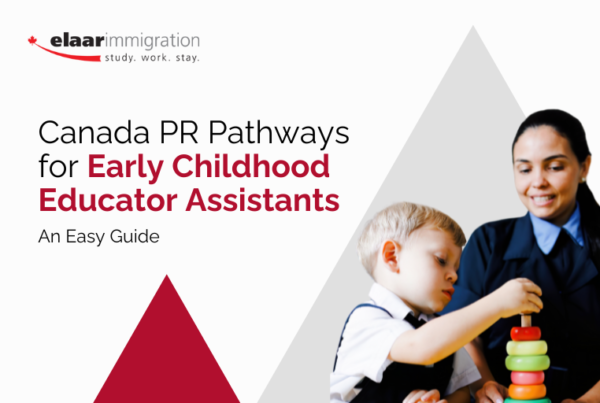 Early Childhood Educator Assistant PR Pathways in Canada