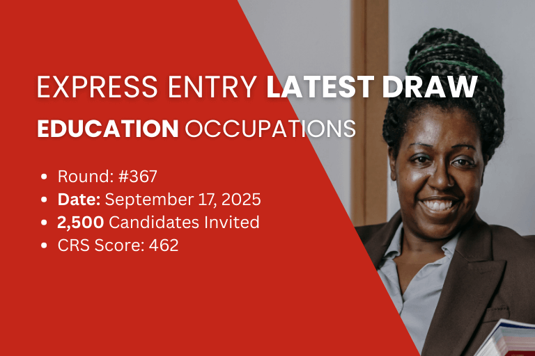 Express Entry Latest Draw Education Occupations 2025