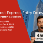 Express Entry Latest Draw French Proficiency