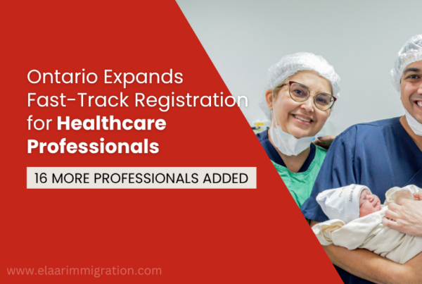 Ontario New Immigration Update for Health care professionals