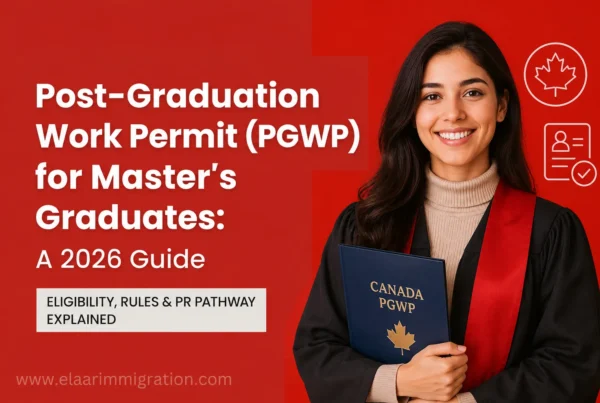 Post-Graduation Work Permit (PGWP) for Master’s Graduates A 2026 Guide